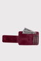 Zoozie Bags Pisa Crazy - Burgundy